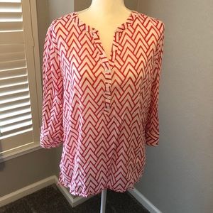St.John’s Bay 100% Cotton High-Low Tunic